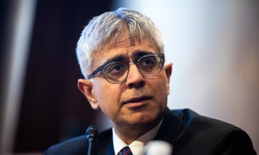 Adeel Abdullah Mangi pictured in December 2023 during a Senate Judiciary Committee nomination hearing in Washington