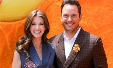 Katherine Schwarzenegger and Chris Pratt at Los Angeles premiere of 'The Garfield Movie'.