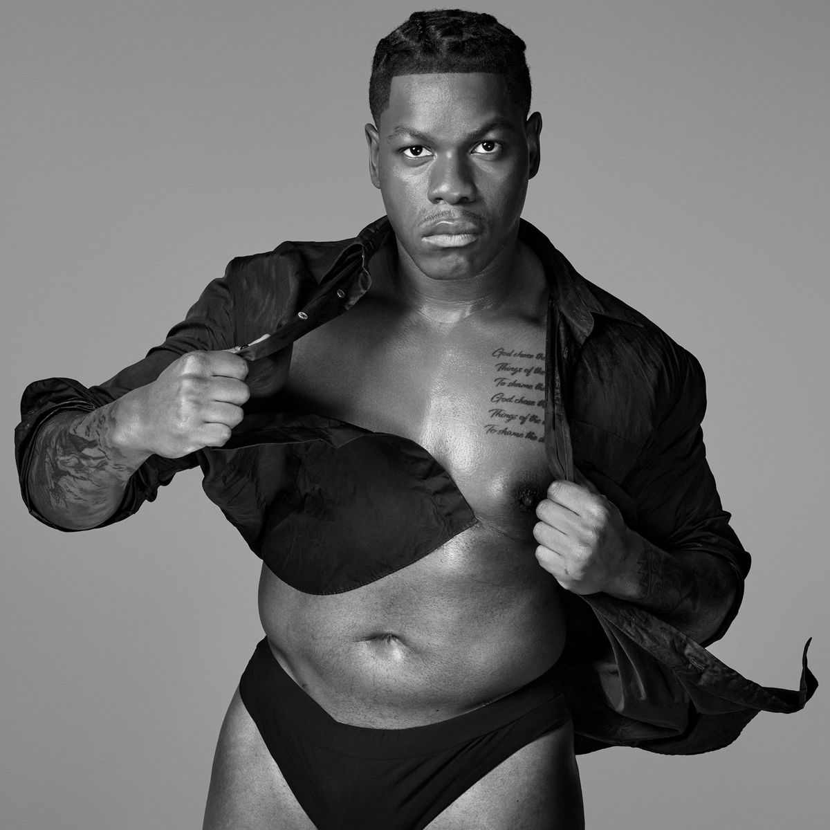 <i>Ethan James Green via CNN Newsource</i><br/>Actor and film producer John Boyega featured in the calendar