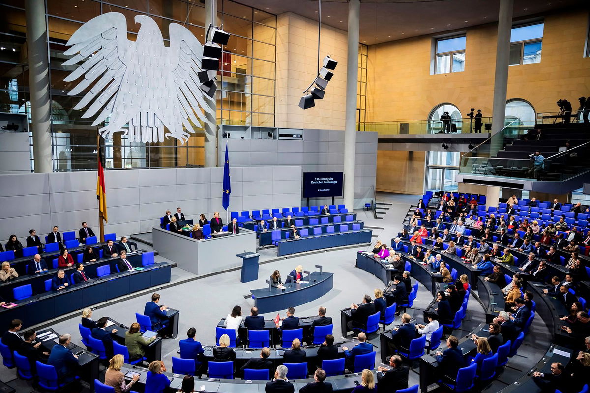 <i>Christoph Soeder/picture-alliance/dpa/AP via CNN Newsource</i><br/>The German Bundestag