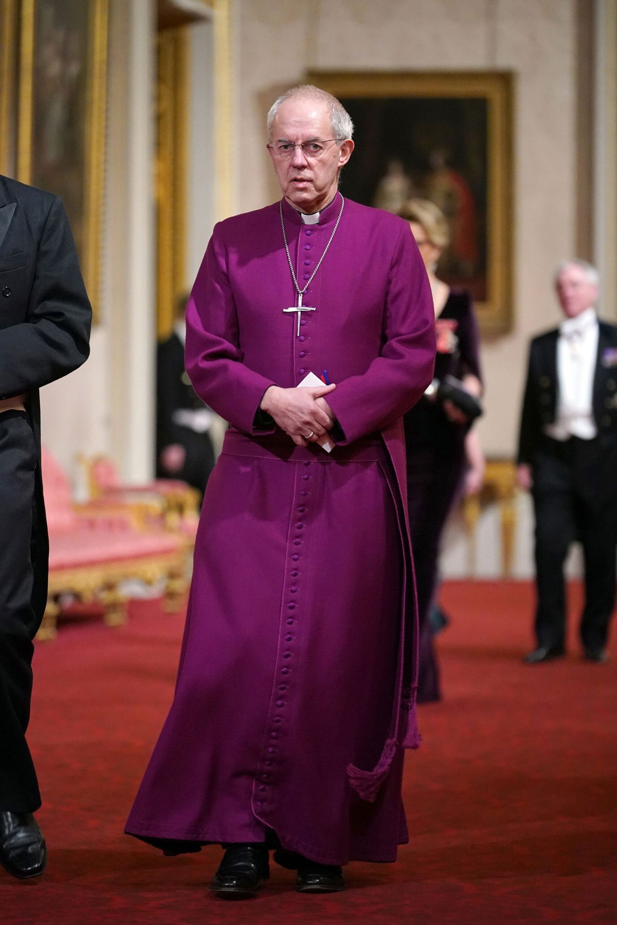 <i>Yui Mok/WPA Pool/Getty Images via CNN Newsource</i><br/>The Archbishop of Canterbury