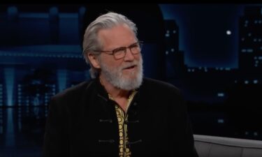 Jeff Bridges on 'Jimmy Kimmel Live'! on Monday.