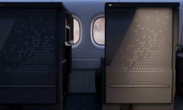 Singapore Airlines is installing new long-haul cabin products on its A350-900 aircraft. Pictured is its new business-class seat