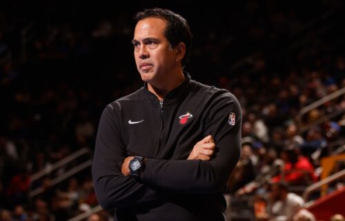 Miami Heat head coach Erik Spoelstra cost his team against the Detroit Pistons.