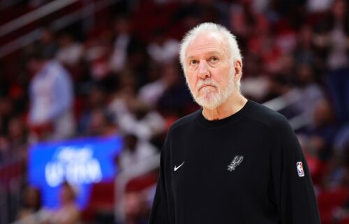 San Antonio Spurs head coach Gregg Popovich suffered a mild stroke