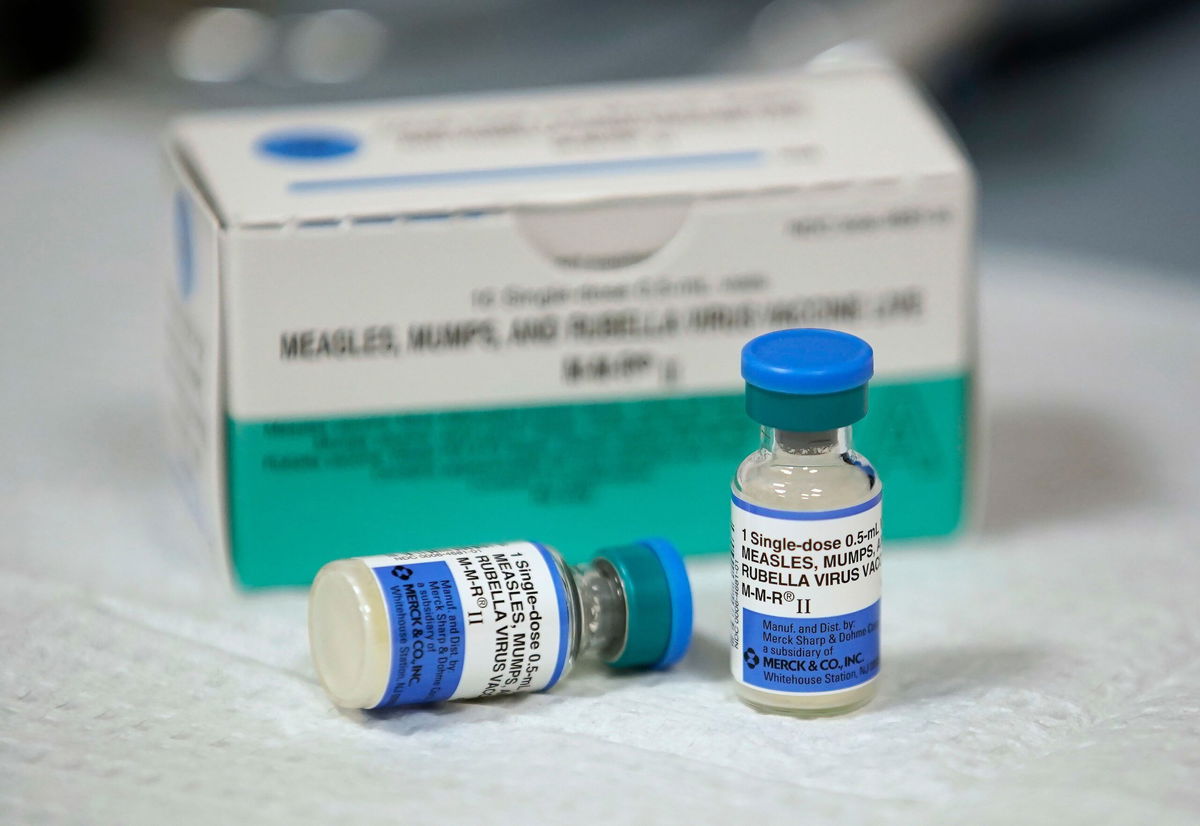 <i>George Frey/Getty Images via CNN Newsource</i><br/>Measles is debilitating