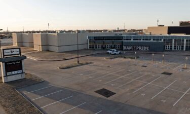 Owasso High School is seen the day of a vigil in memory of nonbinary teenage student Nex Benedict.