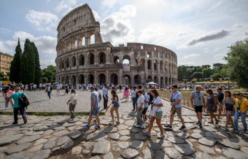 Airbnb is offering customers the chance to take part in gladiator-style battles in Rome's Colosseum.