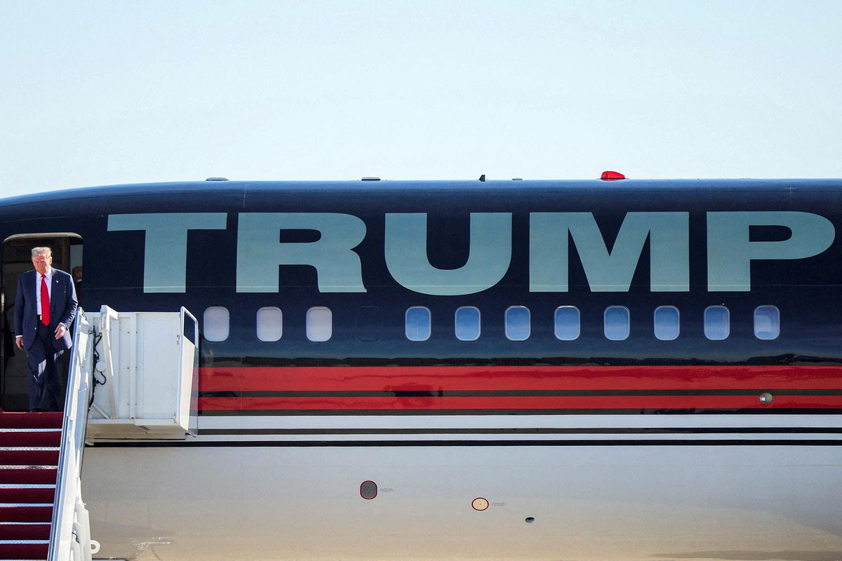 <i>Brian Snyder/Reuters via CNN Newsource</i><br/>President-elect Donald Trump arrives at Joint Base Andrews in Maryland prior to meeting with President Joe Biden and members of Congress in Washington.