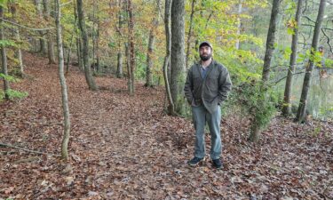 UGA graduate Calvin Pettyjohn walks through Oconee Forest Park several times a week to clear his mind. But like others