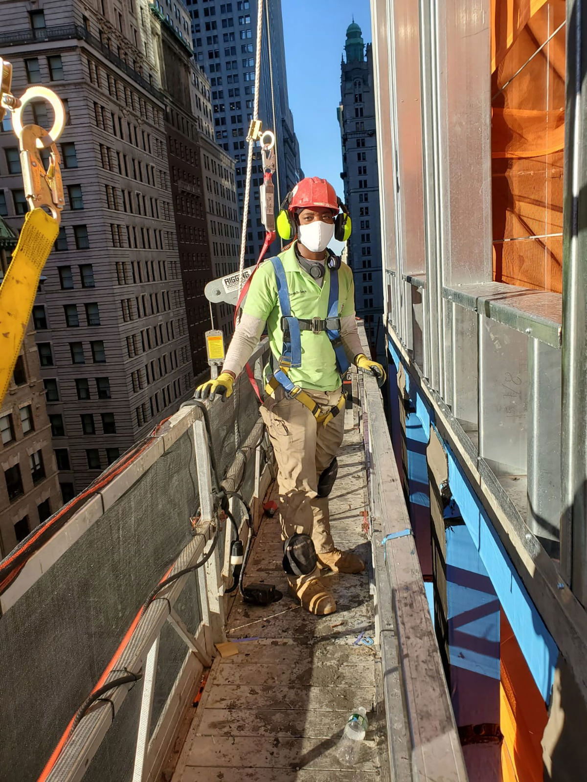 <i>Courtesy Duewight Garcia via CNN Newsource</i><br/>Duewight Garcia works in construction in the New York City area.