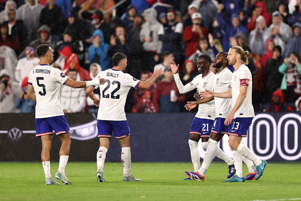 <i>Omar Vega/Getty Images via CNN Newsource</i><br/>The USMNT reached next year's CONCACAF Nations League semifinals.