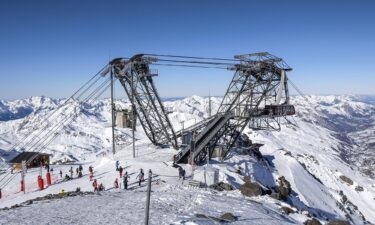 Eight people were injured after a cable car crashed more than 3