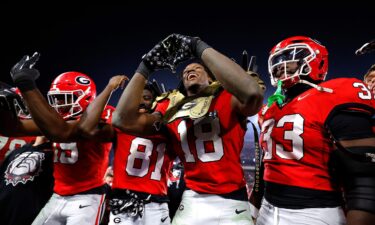 The Georgia Bulldogs played their way back into the College Football Playoff bracket with a win against SEC rival Tennessee on Saturday.