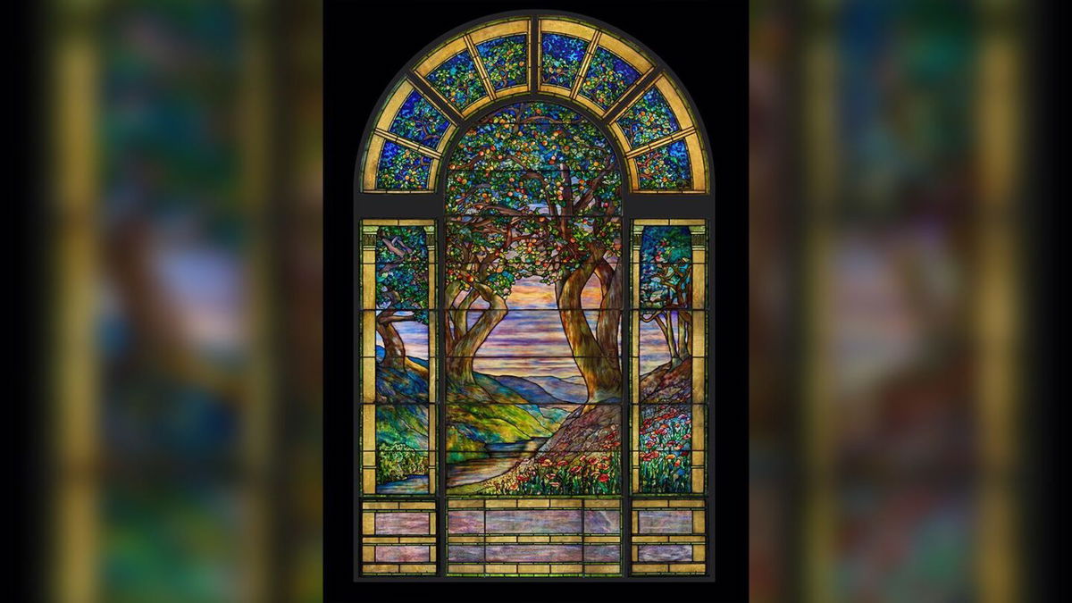 <i>Courtesy Sotheby's via CNN Newsource</i><br/>The Danner Memorial Window sold for $12.48 million