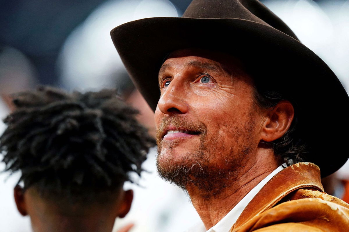 <i>John David Mercer//USA TODAY Sports/Reuters via CNN Newsource</i><br/>Matthew McConaughey