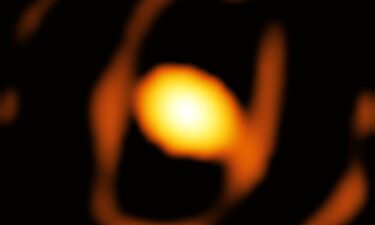 This is the first close-up image of a star beyond our galaxy