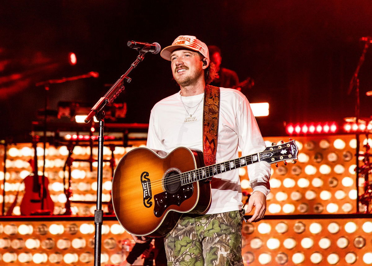 <i>John Shearer/Getty Images via CNN Newsource</i><br/>Morgan Wallen performing in September.