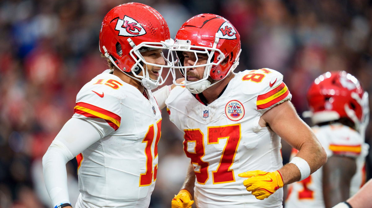 <i>Brooke Sutton/Getty Images via CNN Newsource</i><br/>The homes of Patrick Mahomes and Travis Kelce were burglarized in October