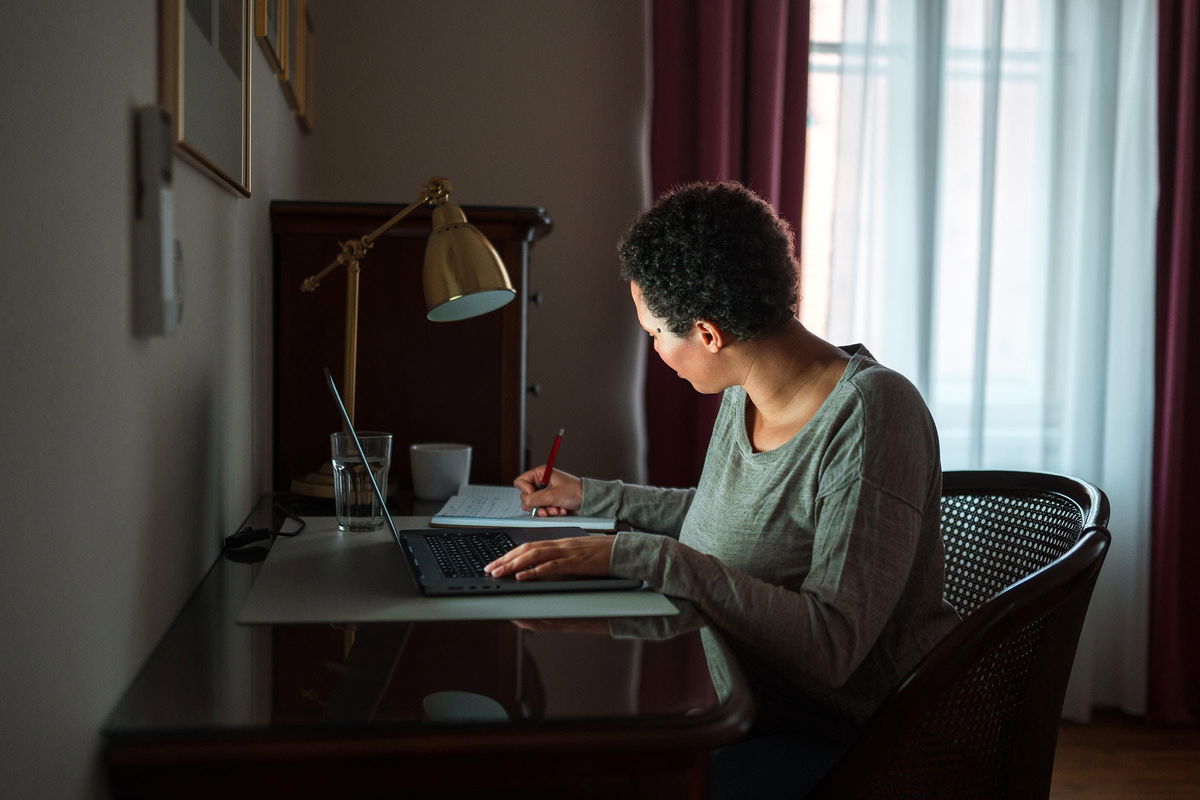 <i>AzmanL/E+/Getty Images via CNN Newsource</i><br/>Some federal agencies have higher shares of staffers working from home than others.