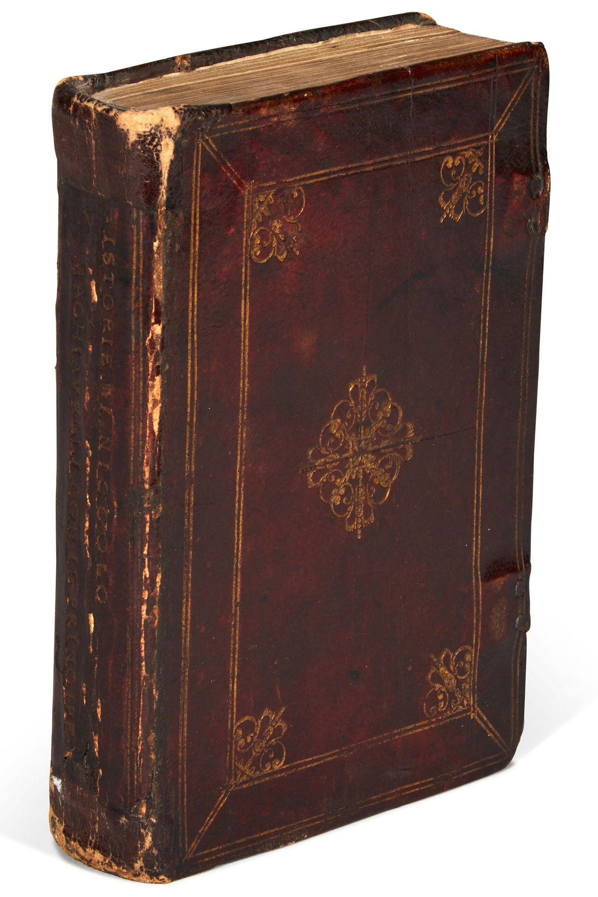 <i>Courtesy Sotheby's via CNN Newsource</i><br/>The book was printed in 1532 and bound with Machiavelli's 