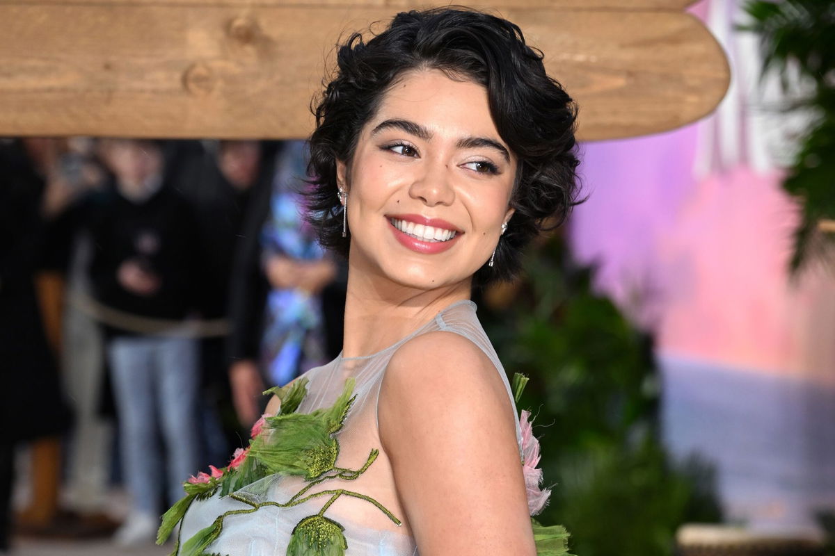 <i>Kate Green/Getty Images via CNN Newsource</i><br/>Auli'i Cravalho attends the 