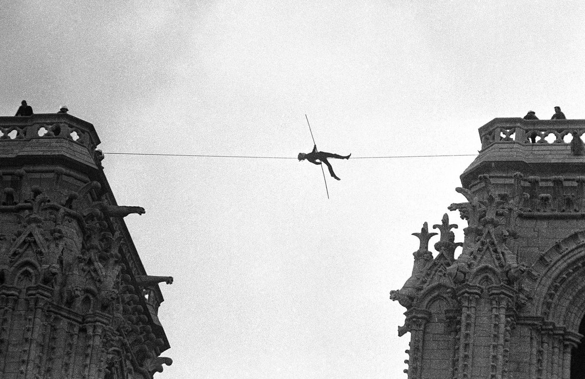 <i>Cardenas/AP via CNN Newsource</i><br/>Philippe Petit