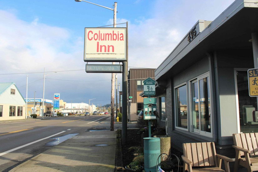  The Columbia Inn in Astoria is one of 32 shelters across the state funded by Project Turnkey.