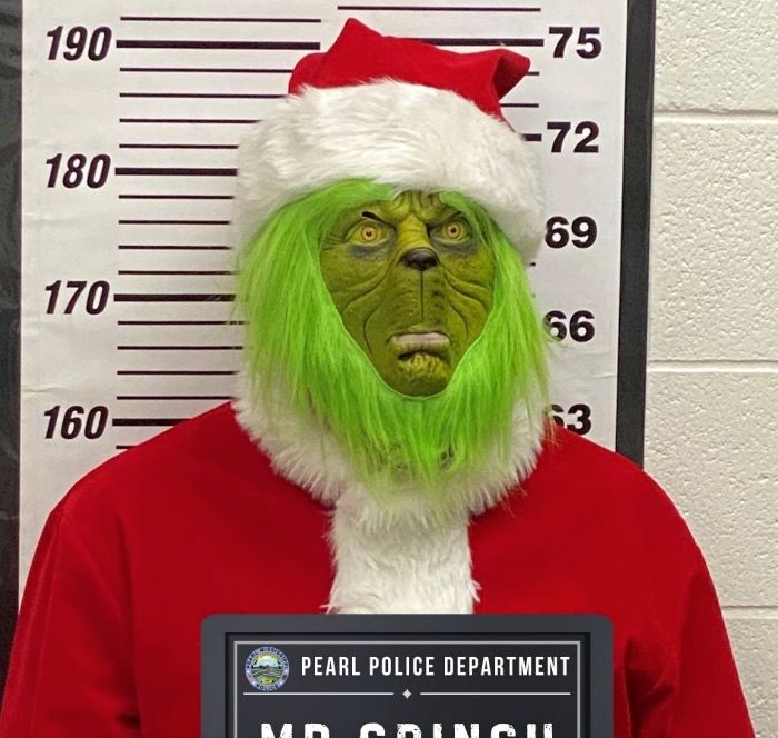 <i>Pearl Police Department via CNN Newsource</i><br/>Grinch. The arrest happened on Dec. 19