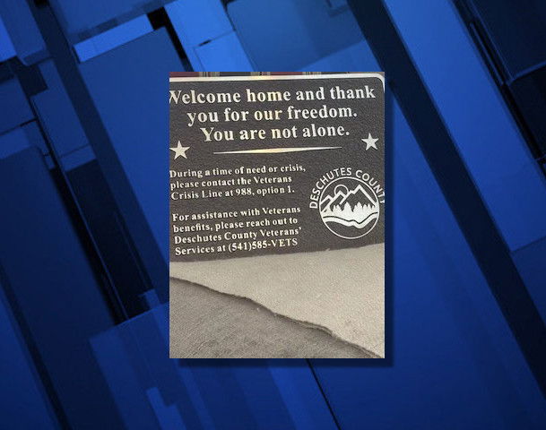 New plaque at Bend's Vietnam Veterans Memorial thanks veterans, offers path for help if needed.