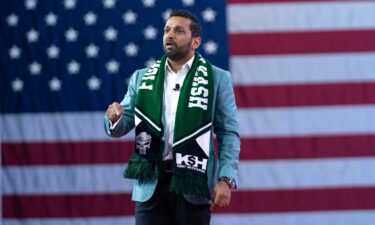 Kash Patel speaks during the Conservative Political Action Conference in Oxon Hill