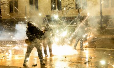 Police in Tbilisi