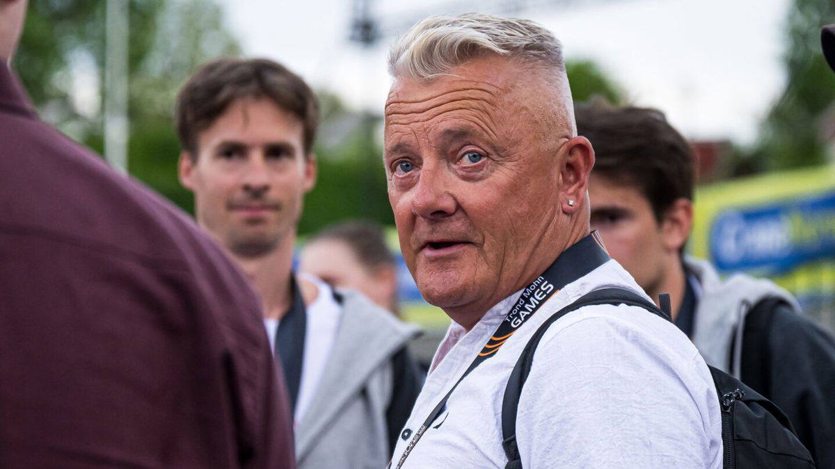 <i>Marius Simensen/Bildbyran/Sipa USA via CNN Newsource</i><br/>Gjert Ingebrigtsen is seen during the Trond Mohn Games in May 2024 in Bergen