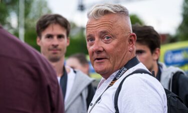 Gjert Ingebrigtsen is seen during the Trond Mohn Games in May 2024 in Bergen