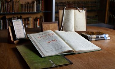 UCLA returned some of the looted books to the Jewish Museum in Prague.