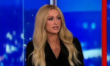 Paris Hilton on 'The Source' with CNN's Kaitlan Collins on December 16.