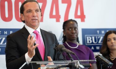 Houston lawyer Tony Buzbee holds a press conference at his office announcing the over 100 individual cases he has against Sean Diddy Combs on Oct. 1