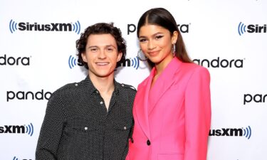 Tom Holland and Zendaya pictured together in 2021.