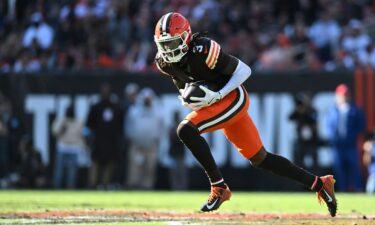 Jeudy has starred for the Cleveland Browns this season with over 1