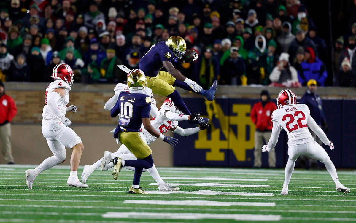 Notre Dame dominates Indiana in College Football Playoff opener KTVZ