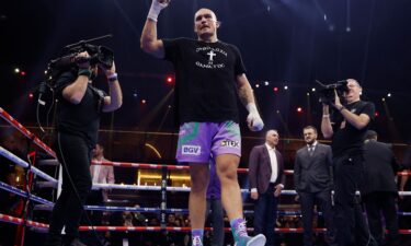 Usyk won the fight 116-112 on all three of the judges’ scorecards.