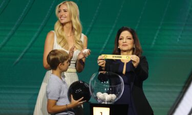 Ivanka Trump was in Miami with her son to help with the Club World Cup draw.