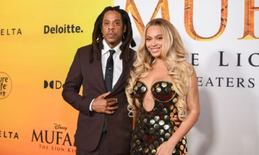 Jay-Z and Beyoncé made a rare red carpet appearance.