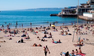 Plage des Catalans is one of several beaches close by the city.