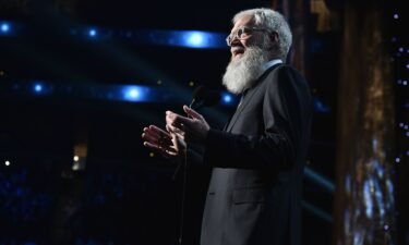 David Letterman speaks onstage at the 32nd Annual Rock & Roll Hall Of Fame Induction Ceremony at Barclays Center on April 7