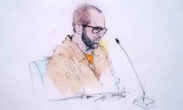 In this courtroom sketch