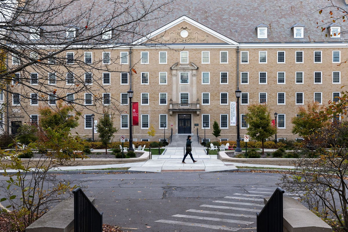 <i>Matt Burkhartt/Getty Images via CNN Newsource</i><br/>Cornell University in Ithaca