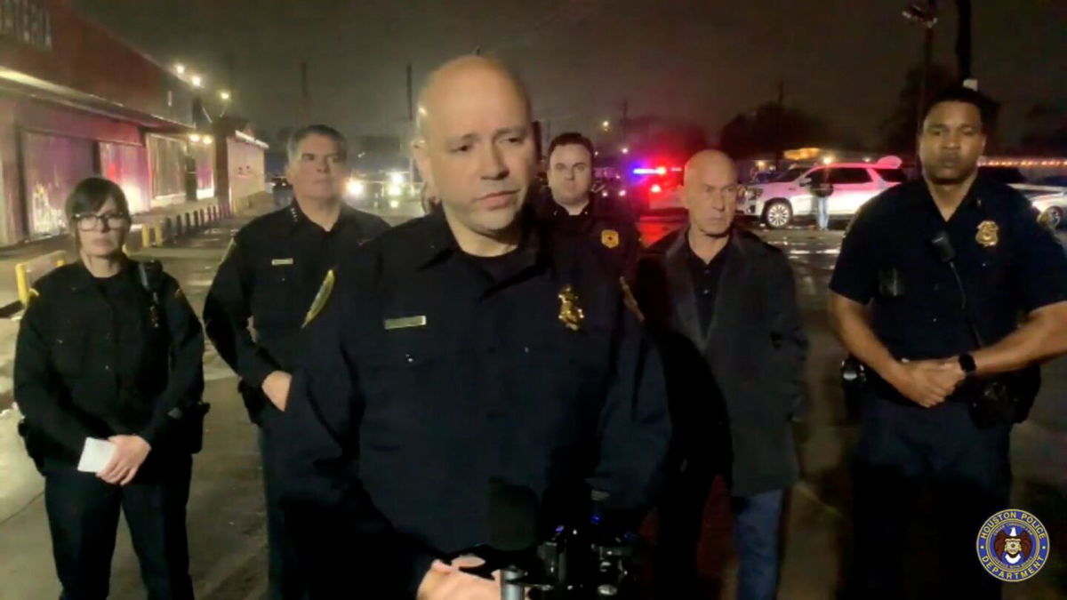 <i>Houston Police Department via CNN Newsource</i><br/>Assistant Chief Luis Menendez-Sierra from the Houston Police Department said the investigation into the shooting is ongoing.