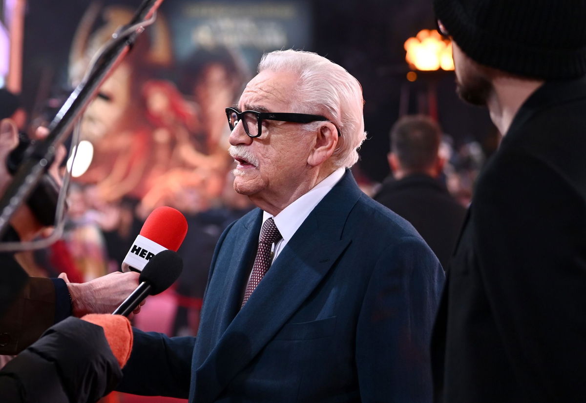 <i>Joe Maher/Getty Images via CNN Newsource</i><br/>Brian Cox at the London premiere of 'The Lord Of The Rings: The War of The Rohirrim' on December 3.