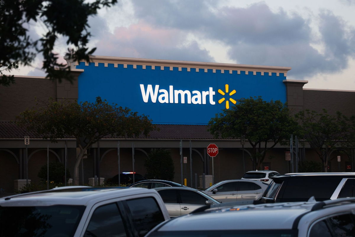 <i>Jakub Porzycki/NurPhoto/Shutterstock/File via CNN Newsource</i><br/>A Walmart store in Miami on May 2.